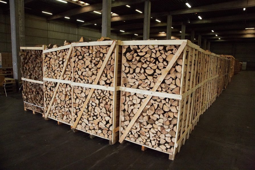 Kwalitatief brandhout afhalen